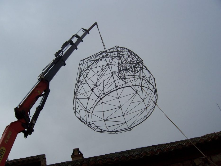 Ojo, videoinstalación (2000). Escultura, Spain. Eugenio Bermejo.