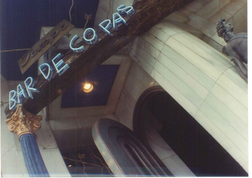 TEMPO, Bar de copas (1993). Diseño de interiores, España (Spain). Eugenio Bermejo.