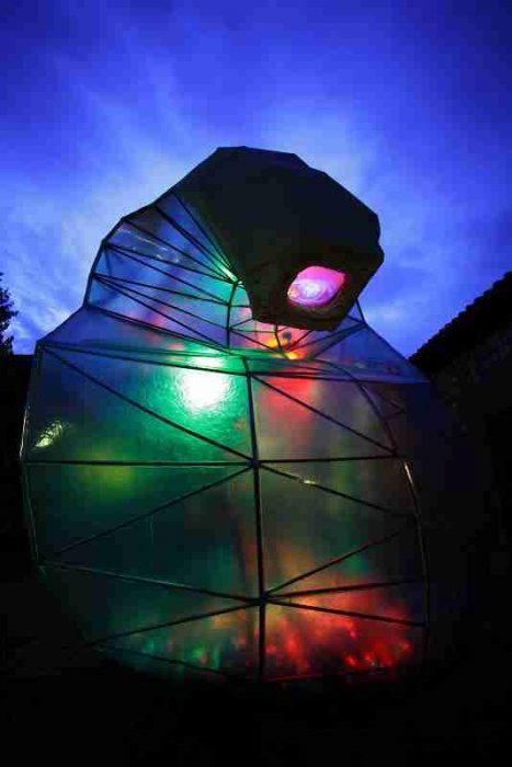 Ojo, videoinstalación (2000). Escultura, Spain. Eugenio Bermejo.