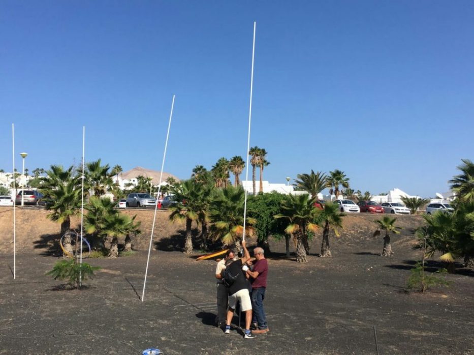 Residencial Matagorda, Lanzarote. Intervenciones de Land-art, España (Spain). Eugenio Bermejo.