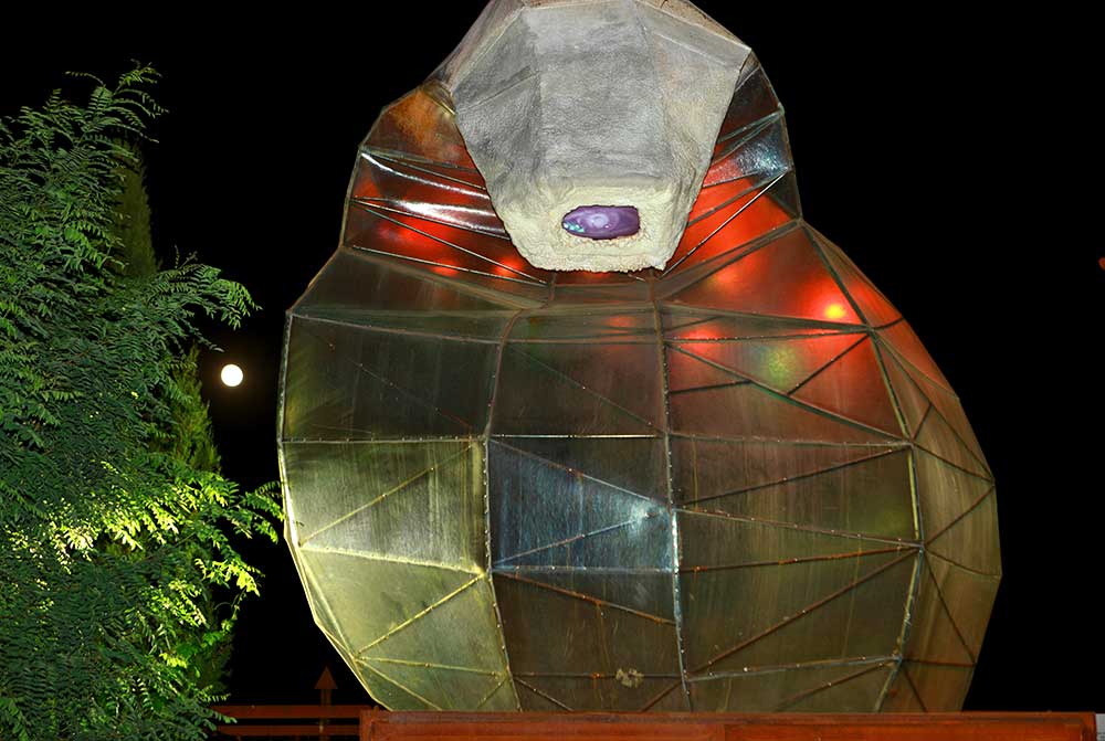 Ojo, videoinstalación (2000). Escultura, Spain. Eugenio Bermejo.